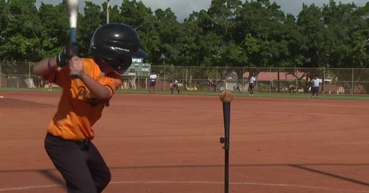 Lake Worth Beach kids take the field for MLB’s Pitch, Hit & Run competition