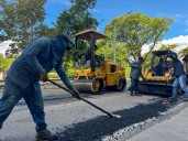 Avanza el plan de recuperación de la malla vial en la capital del Huila