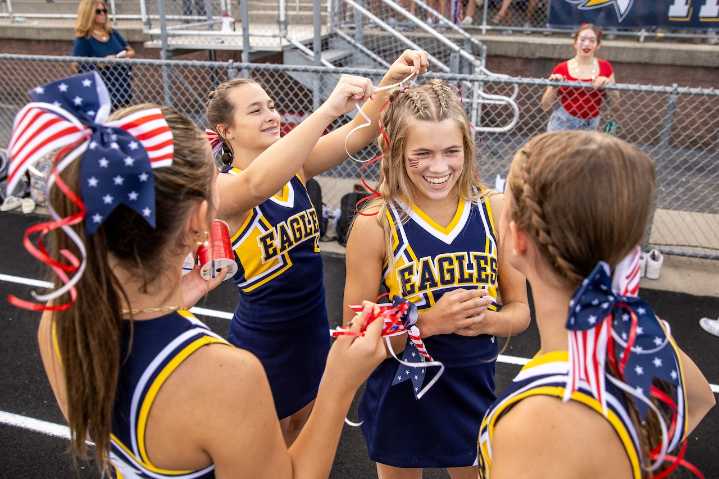 See our favorite six photos as Hudsonville football tops Caledonia