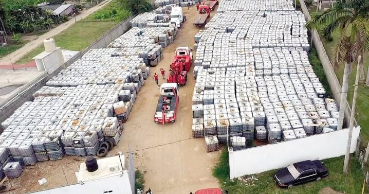 Decomiso de huachicol sube 239% en Tabasco