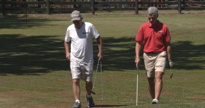 Prospect man making the most of his backyard golf course