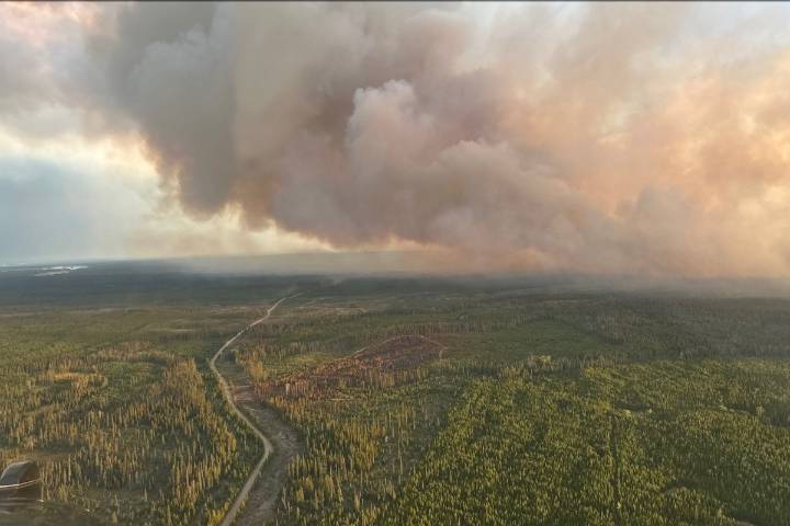 Evacuation orders issued for multiple Cariboo wildfires