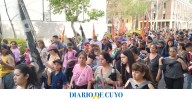 Marcha federal universitaria en San Juan: una multitud se manifestó por las calles del microcentro