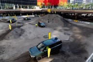 Rivian off-road course draws thousands of joyriders