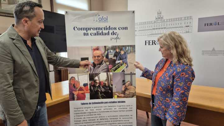 Ferrol se moviliza por el Día Mundial del Alzheimer con una caminata simbólica y una conferencia científica