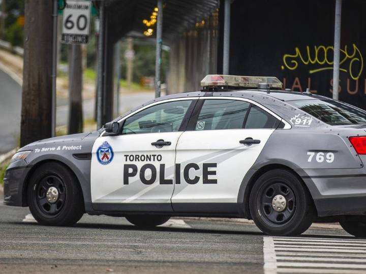 Police search for man who threw bike off bridge above DVP in Toronto