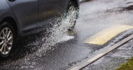 Splashing pedestrians 'points on licence and £5,000 fine' warning