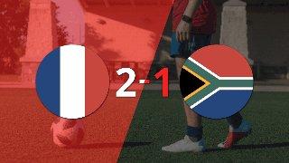 Sudáfrica no pudo con Francia y cayó por 2