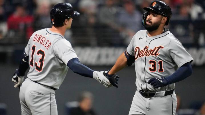 Tigers beat Guardians 4-2 to end 8-game skid and move back into tie for AL Central lead