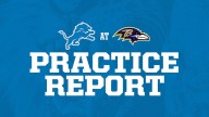 Lions at Ravens practice report: Sept. 18