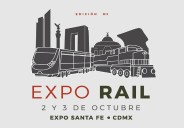 Se realiza la 22va edición de Exporail en la Ciudad de México con presencia de equipo ferroviario