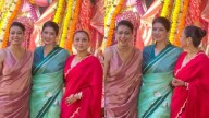 Twinkle Khanna Joins Kajol And Rani Mukerji For Durga Puja Festivities, Video Goes Viral
