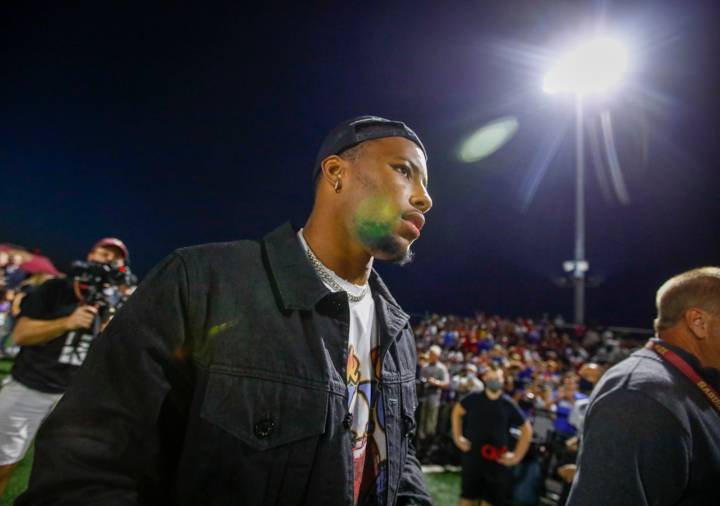 Whitehall football honors Saquon Barkley, rolls to lopsided victory