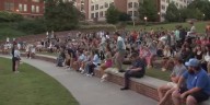 Students at Clemson University attend prayer vigil following death of Charlie Kirk