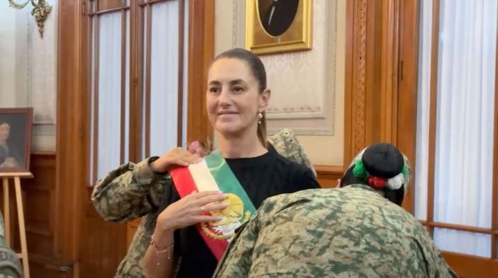 Claudia Sheinbaum, la primer presidenta en México en dar el...