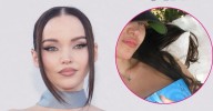 Dove Cameron Covers Up With Just a Book: Photo