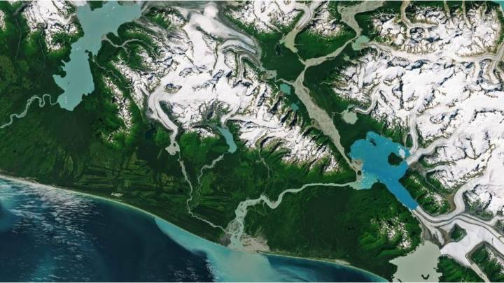 Se creó una nueva isla tras el retroceso de un glaciar en Alaska