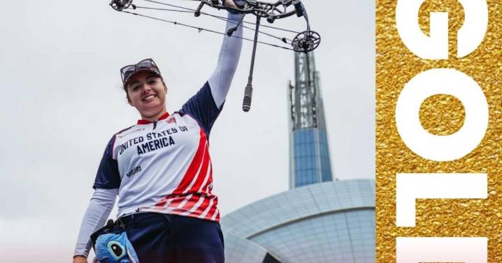 Benton High School student hits gold on world stage in archery