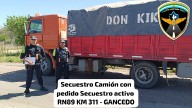 GANCEDO: Detienen Camión Con Pedido De Secuestro