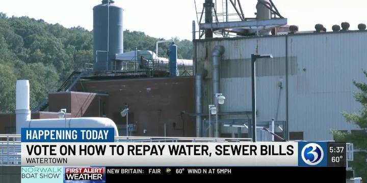 Watertown residents vote on how to pay $34 million to Waterbury