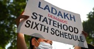 BJP office in Leh set ablaze by protesters seeking statehood for Ladakh