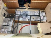 Desembarcan en el puerto de Algeciras con 160 kilos de hachís en un doble fondo en una autocaravana