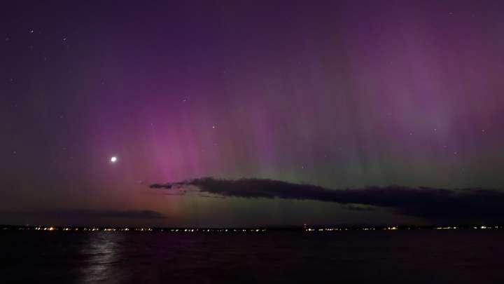 Northern lights make another appearance tonight. Will they be visible here?