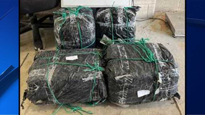Patrulla Fronteriza arresta a cinco personas y decomisa 96 libras de marihuana