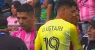 ¡Golpes y empujones en la final de la Leagues Cup 2025! Luis Suárez le escupe a elemento del cuerpo técnico de Seattle Sounders VIDEO