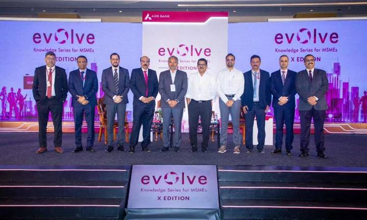 Axis Bank marks 10 years of Evolve in Vijayawada, empowering MSMEs with Innovative Solutions and Sustainable Future