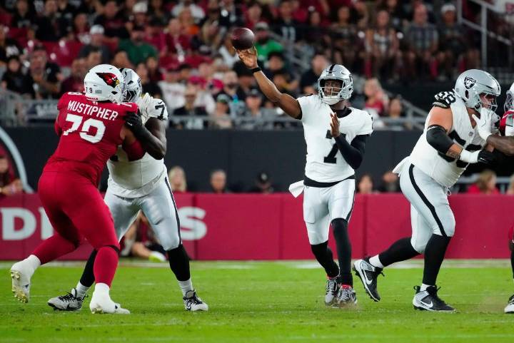 What I'm seeing from the Las Vegas Raiders: Geno Smith primed for a bounce