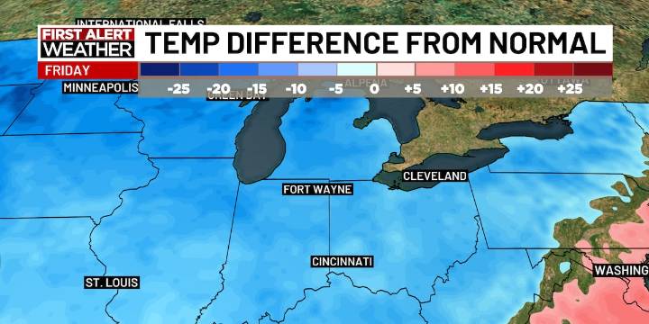 First Alert Forecast: Cool, breezy end to week