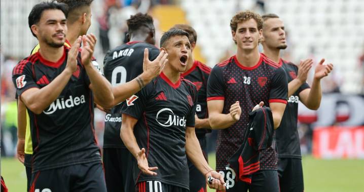 Otra vez fundamental: Alexis Sánchez clave en agónico gol del triunfo de Sevilla ante Rayo por LaLiga