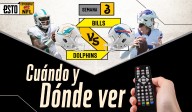 Miami Dolphins vs Buffalo Bills ¿Dónde ver y a qué hora es el juego de la semana 3 de la NFL?