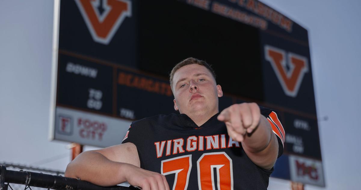 HIGH SCHOOL FOOTBALL: Braylon Lester clears a path for Virginia High Bearcats