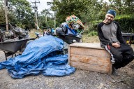 ‘Move or face arrest’: Capitol Police evict Harrisburg’s Tent City residents