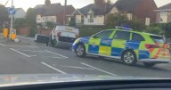 Car flips on roof in crash outside Nottinghamshire pub