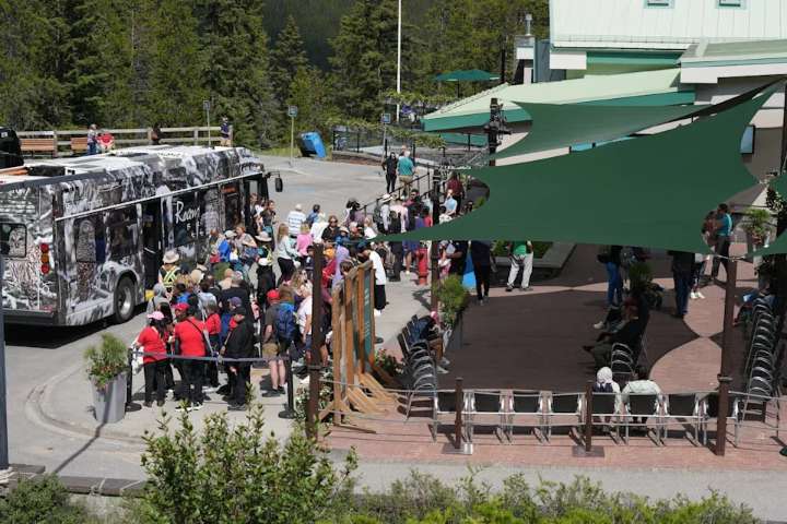 Banff breaks summer traffic record