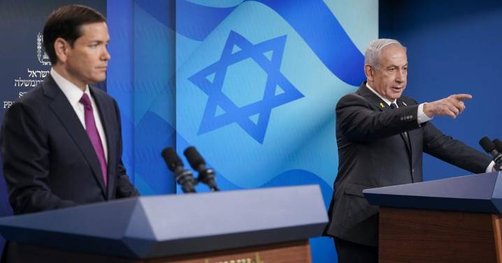 Little daylight between US and Israel evident as Secretary of State Marco Rubio and Israeli Prime Minister Benjamin Netanyahu meet