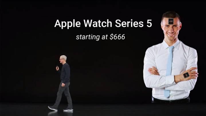 New Apple Watch Can Be Implanted In Your Hand Or Forehead, Costs Just $666