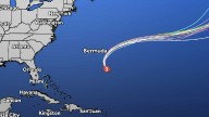 Strengthening Gabrielle becomes a hurricane in Atlantic southeast of Bermuda