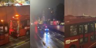 Reportan accidente de Metrobús en el bajo puente de Xola, saldo preliminar de 13 personas lesionadas