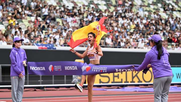 María Pérez reina también en los 20 kilómetros marcha