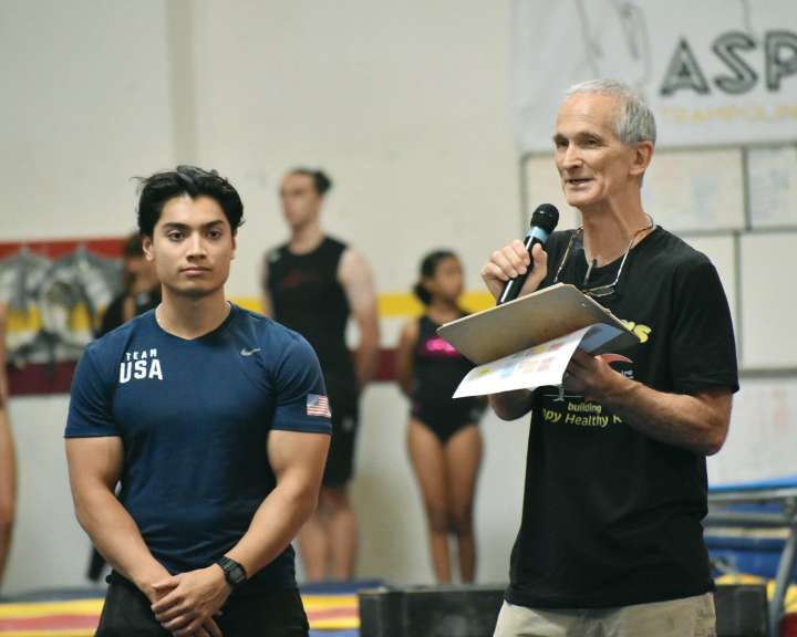 GALLERY: Cash and praise for coach at gym’s 30th celebration