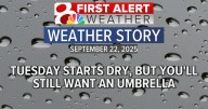 Forecast: Dry start to Tuesday, rain returns for the middle of the day