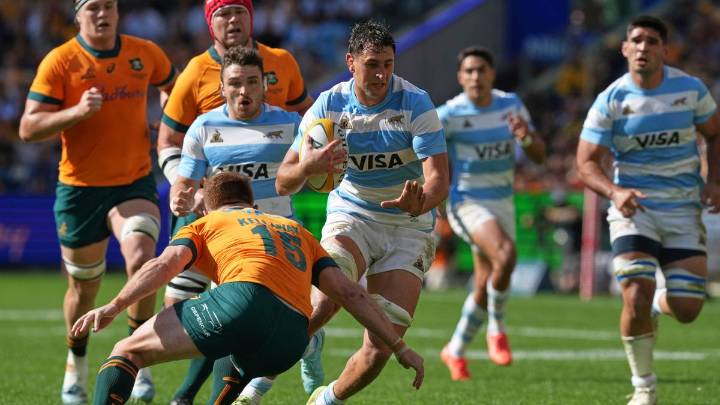 Los Pumas, con González e Isgró, vencieron a Australia en el Rugby Championship