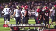 Niles Vikings lean on offensive line for 16