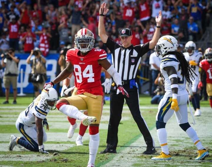 49ers bring back Kendrick Bourne with Jauan Jennings injured