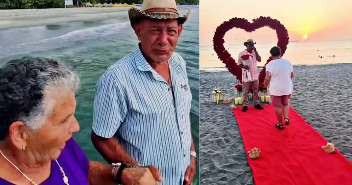 Camilo Cifuentes, el influencer que da amor sin mostrar su rostro, hizo realidad el sueño de dos abuelos de ver el mar