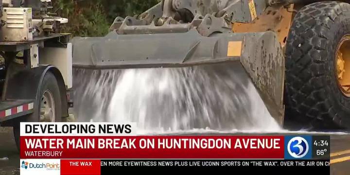 Waterbury announces next steps in water main repair, including school openings and a planned water shutoff